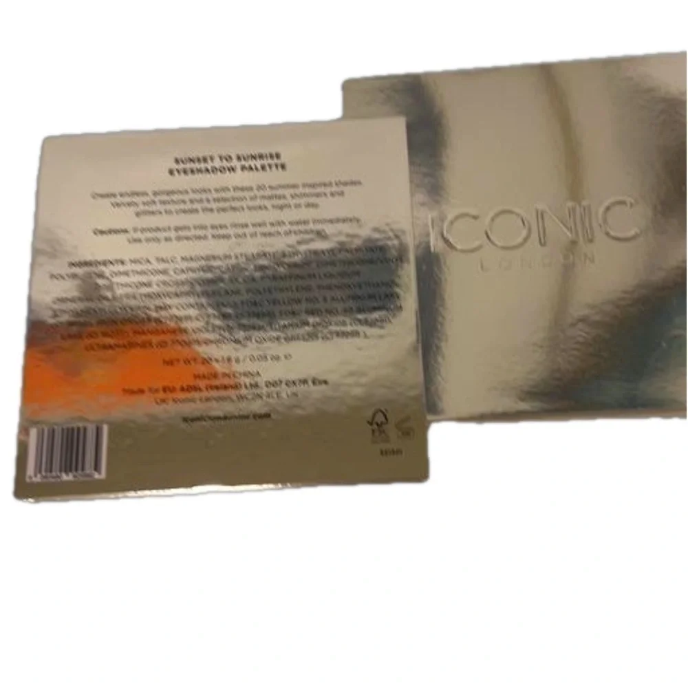 Iconic London sunset to sunrise eyeshadow pallet make up